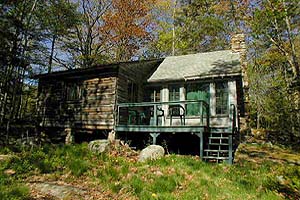 Ledges Cottage from the oceanside.